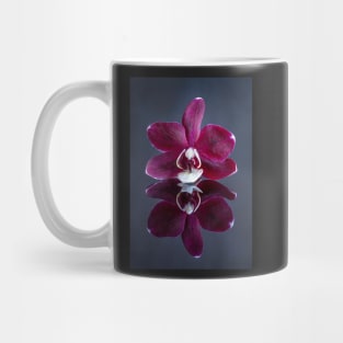 Purple Orchid Reflection Mug